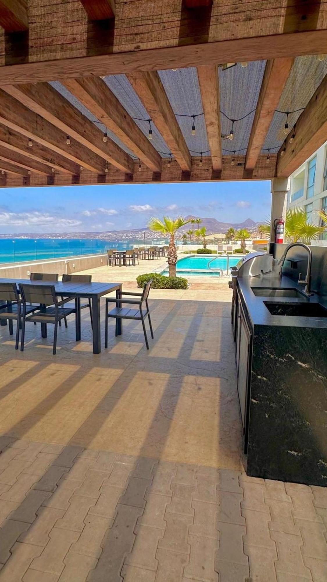 Luxury, Ocean View, Pool, Jacuzzi, Valle De Guadalupe, Los Portales De Garcia, Splash, Encanto Restaurants, Surf Breaks In Primo Tapia, Rosarito Dış mekan fotoğraf